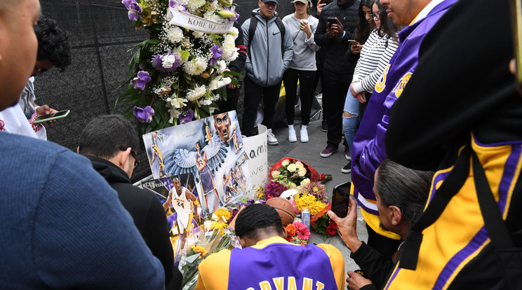 A Los Angeles Lakers olimpiai bajnok kosárlabdázója helikopter-balesetben hunyt el 2020-ban /Fotó: GettyImages