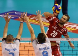 ME siatkarzy: Polacy pokonali Słowenię, ale stracili seta