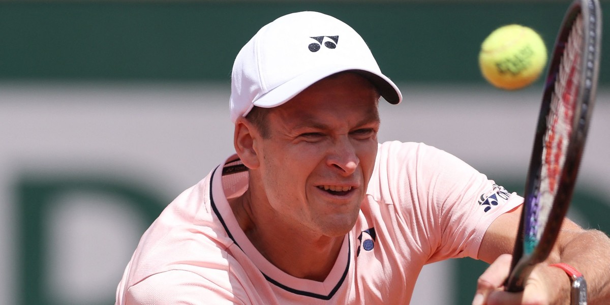 Hubert Hurkacz odpadł z French Open. 