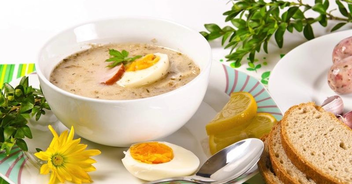 Przepisy wielkanocne słynnych kucharzy: Wielkanocny żur Tomasza Leśniaka