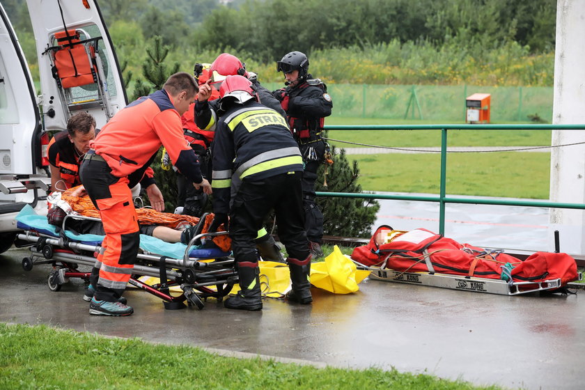 Lekarz o tragedii na Giewoncie: Ludzie krzyczeli, paliły się ubrania