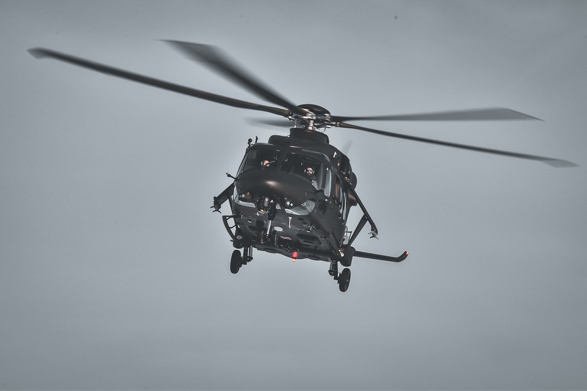Należący do 25 Brygady Kawalerii Powietrznej śmigłowiec AW149.