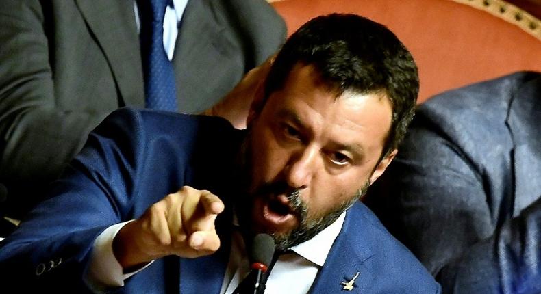 Far-right League leader Matteo Salvini has called for snap elections, but they look less likely after his no-confidence bid was defeated