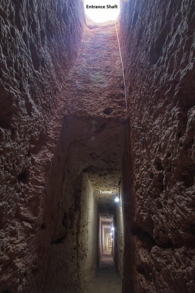 Tunel w Tapuziris Magna