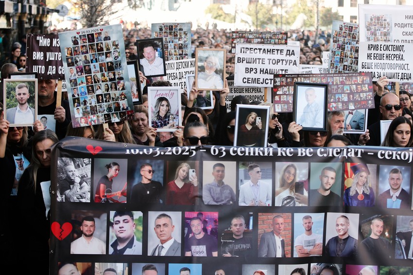 Porodice stradalih i građani u Kočanima