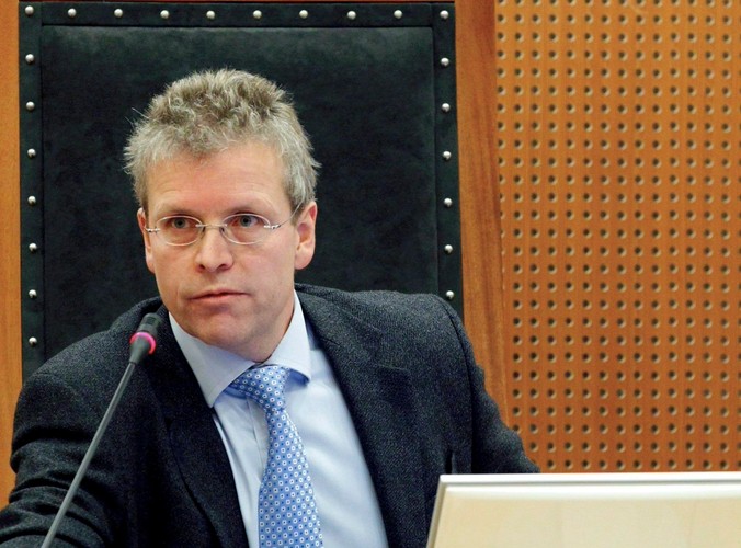 Sędzia Torkjel Nesheim prowadzący proces Breivika