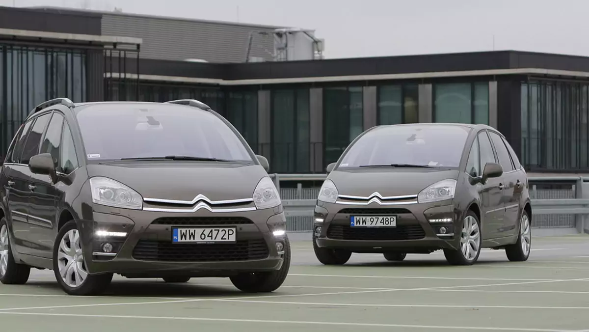 Citroen C4 Picasso kontra C4 Grand Picasso: czy większy zawsze znaczy lepszy