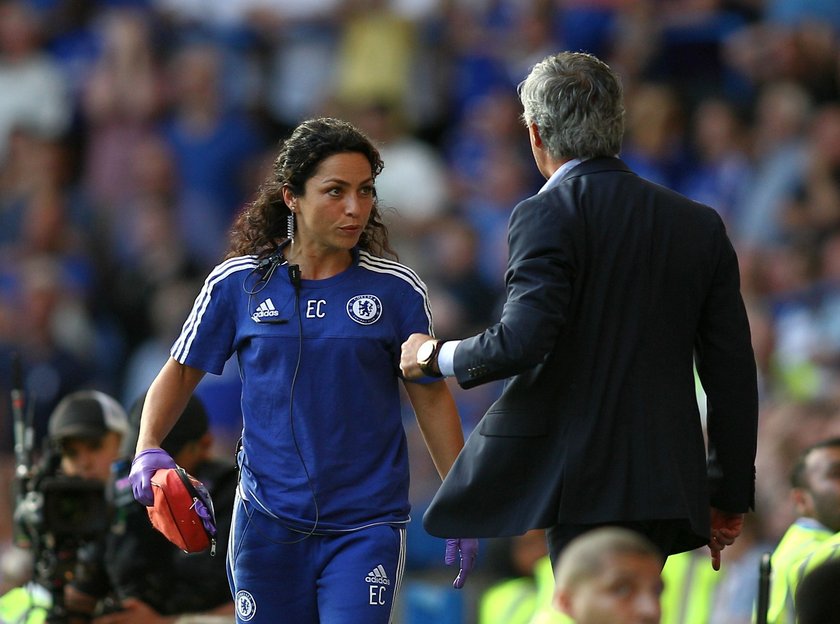 Jose Mourinho odsunął od drużyny piękną lekarkę Evę Carneiro