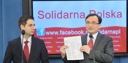Szantażują PO. Solidarna Polska stawia warunki