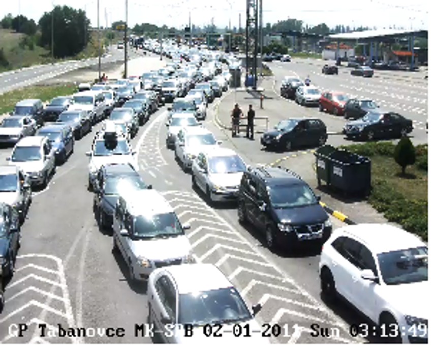 granice - makedonija, presevo