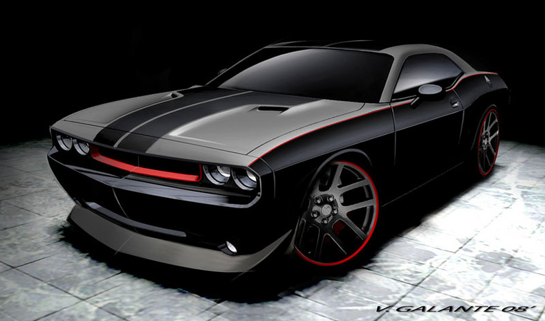 SEMA 2008: Dodge Challenger – fabryczne projekty tuningowe