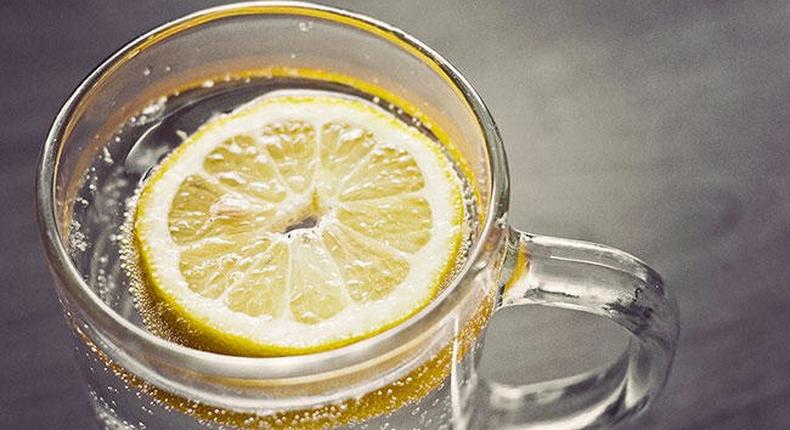 Lemon water