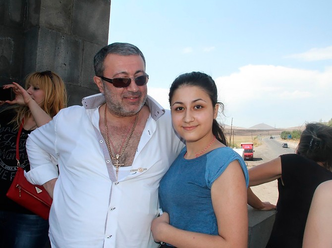 Mihail Kačaturjan sa najmlađom ćerkom Kristinom