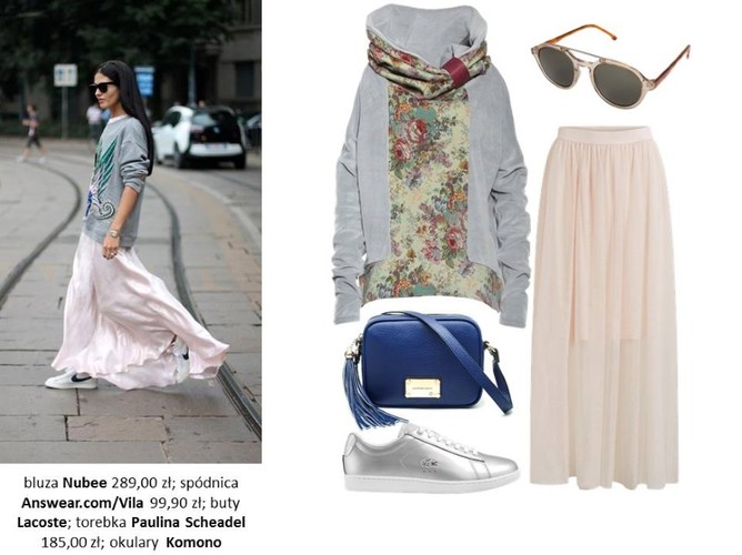 STYLIZACJE z luźną bluzą