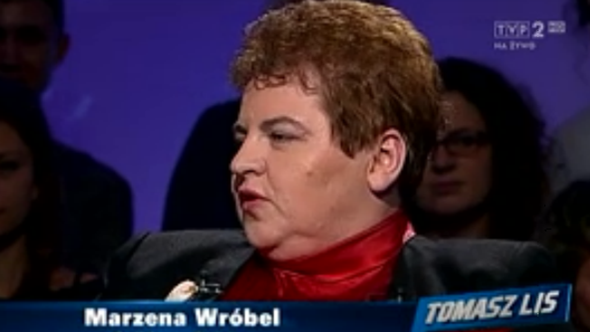 Marzena Wróbel Tomasz Lis na żywo