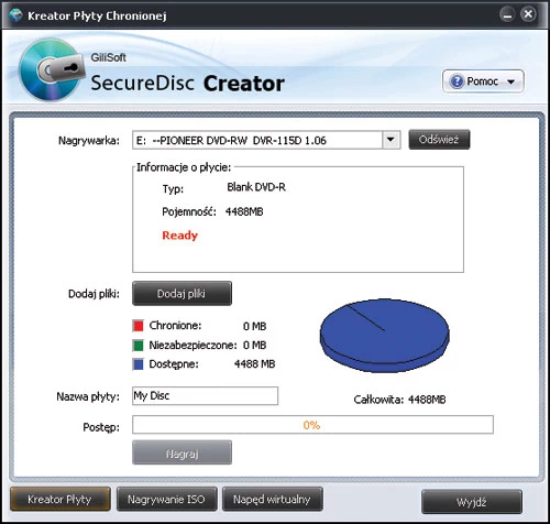 Secure Disc Creator