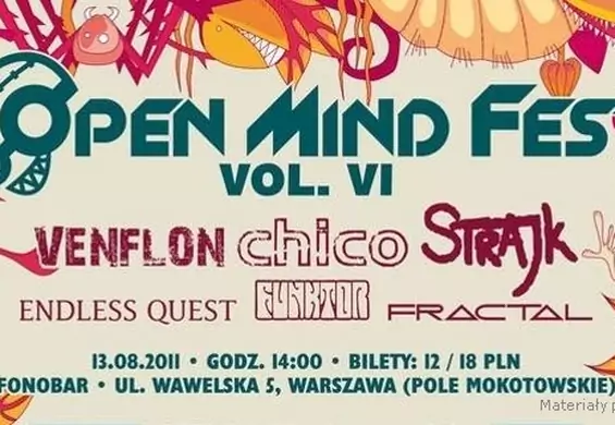 Open Mind Fest vol. VI - dla wielbicieli gitarowych brzmień