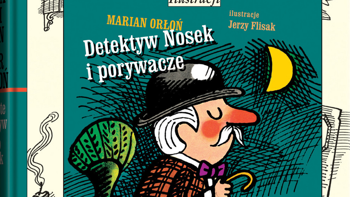 "Detektyw Nosek i porywacze" to 20. tom w serii "Mistrzowie Ilustracji": klasyka dziecięcej powieści detektywistycznej z ilustracjami Jerzego Flisaka. To obowiązkowa pozycja dla dzieci, które uwielbiają zagadki.