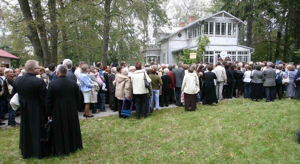 Poświęcenie domu św. Faustyny