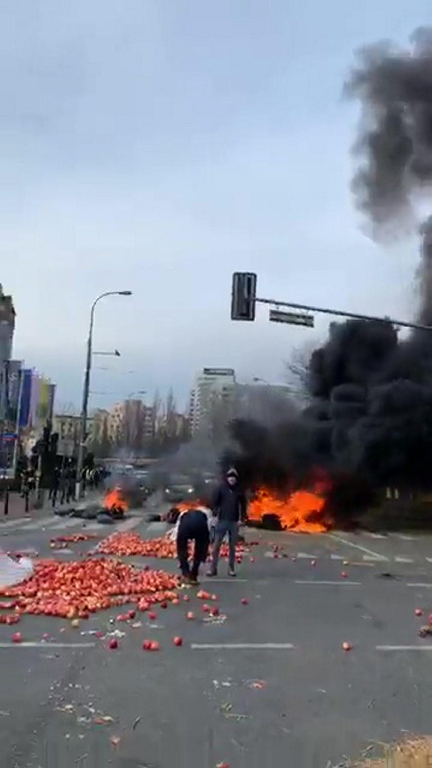 Protest rolników w Warszawie. Ogromne utrudnienia w mieście