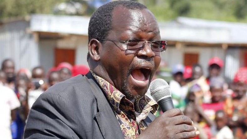 West Pokot Governor John Lonyangapuo