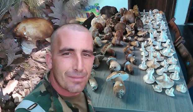 Lisičarke i vrganji, Vladimir Ilić iz Priboja Vranjskog ih bere