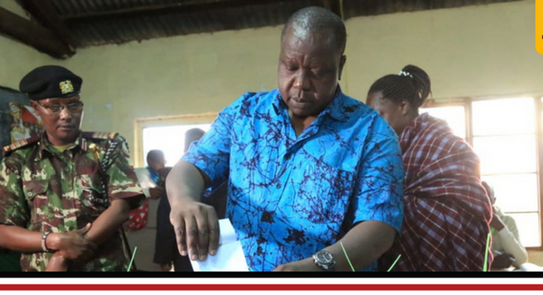 CS Fred Matiang'i assures Kenyans of security after casting his vote