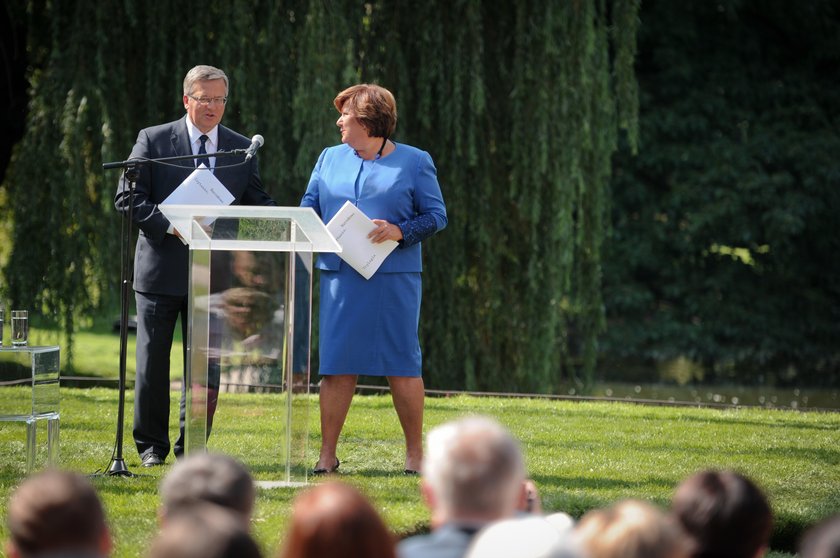 Para prezydencka czyta Sienkiewicza