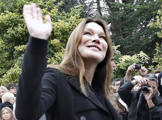 Carla Bruni-Sarkozy przesądna w sprawach ciąży