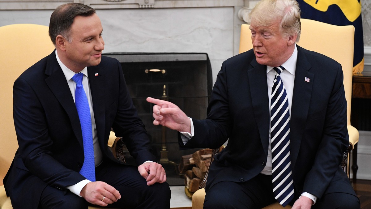 Andrzej Duda w USA. Spotkanie z Donaldem Trumpem