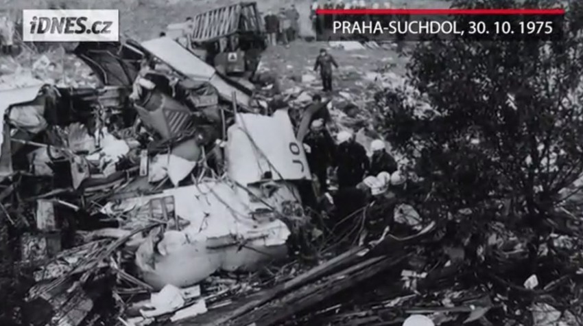 Ostaci aviona nakon pada