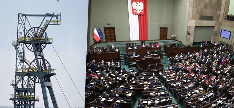 Sejm uchwalił nowelizację ustawy górniczej. Kopalnie otrzymają 28,8 mld zł wsparcia