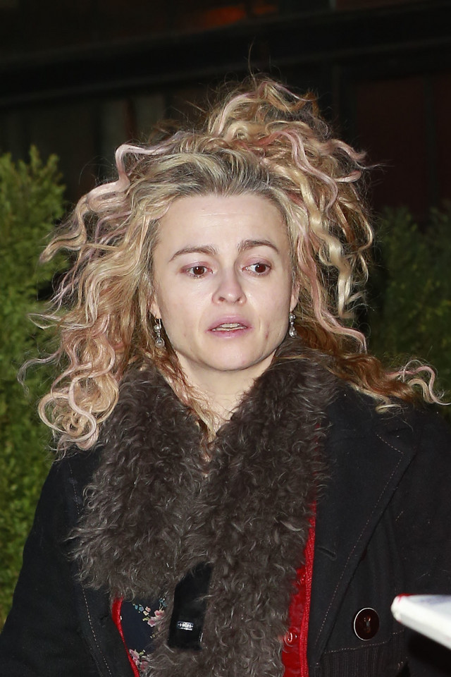 Helena Bonham Carter bez makijażu. To nie był jej najlepszy dzień…