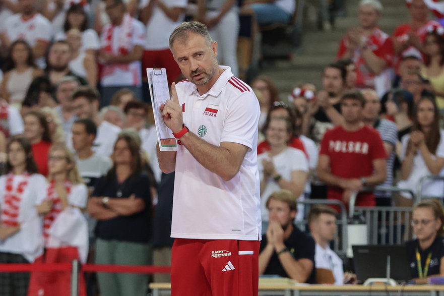 Nikola Grbić jako trener reprezentacji Polski