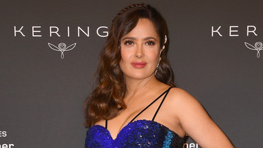 Festiwal w Cannes 2021. Salma Hayek skradła show cekinową suknią