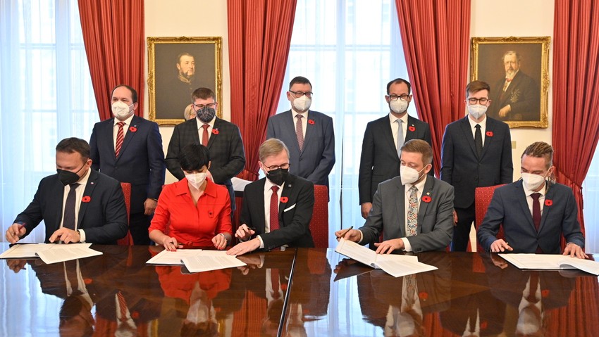 Potpisan sporazum o češkoj vladi 