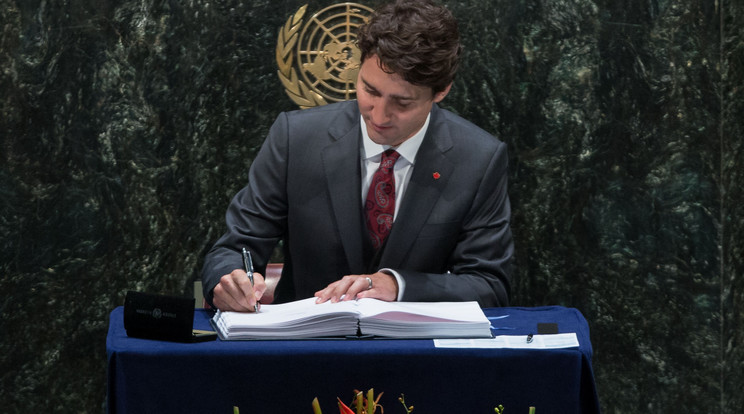 Justin Trudeau kanadai miniszterelnök nem bírta, hogy húzták az időt / Fotó: Northfoto
