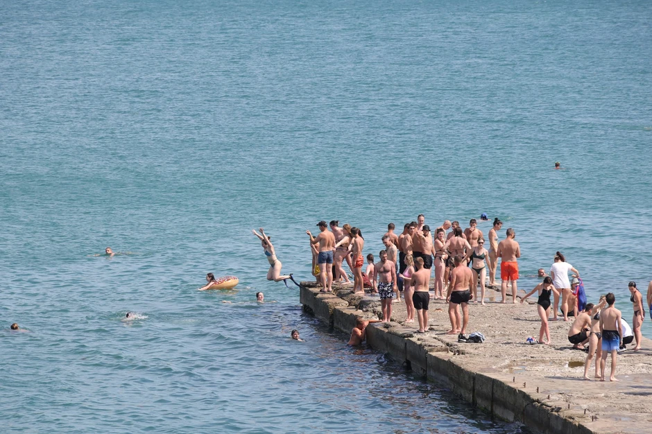 Plaža u Odesi, Ukrajina