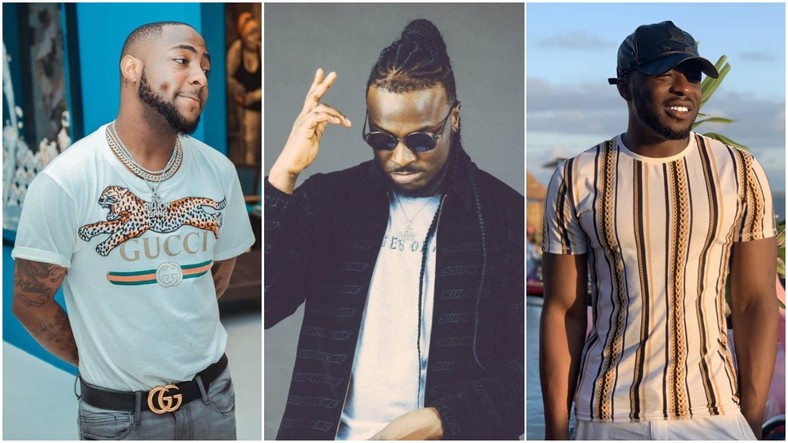 Golden Boy Entertainment boss had cried out that Davido helped Peruzzi breach his contract. (PM News/O42/Instagram/KingPatrickGB)