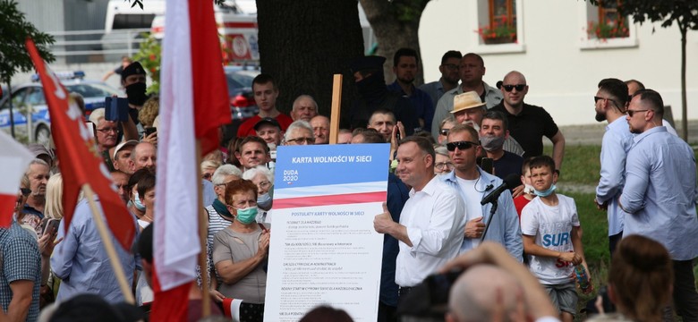 Karta wolności w sieci. Nowa obietnica prezydenta Dudy