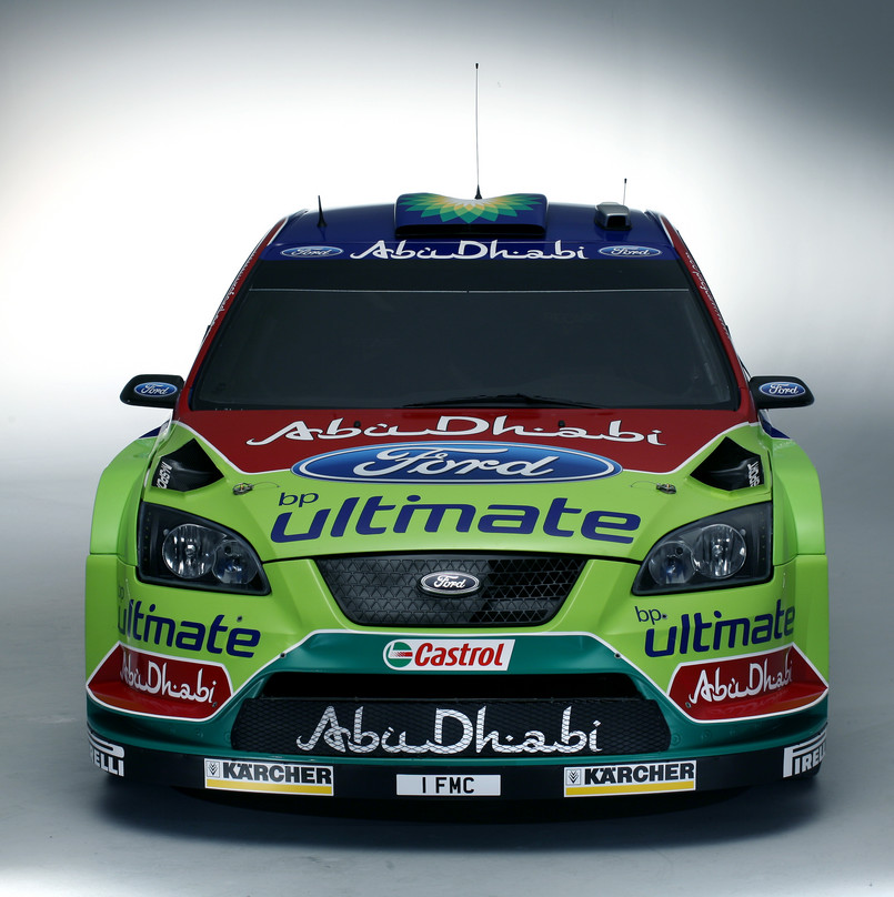 Focus RS WRC - maszyna BP Ford Abu Dhabi World Rally Team