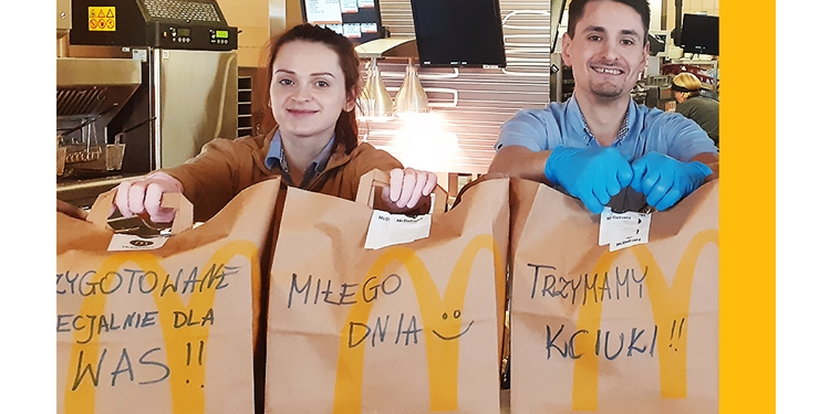 Koronawirus w Polsce. Piękny gest McDonalds i IKEA
