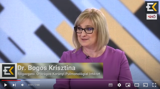 "Légzés nélkül nincs élet!"  - Dr. Bogos Krisztina interjú