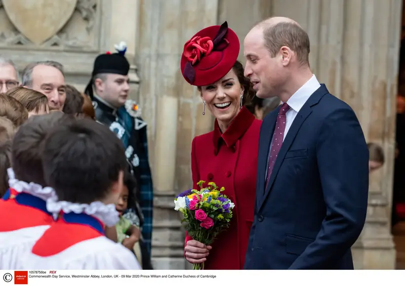 Kate Middleton i książę William / East News / REX