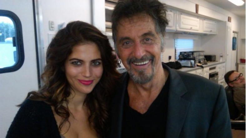 Weronika Rosati i Al Pacino