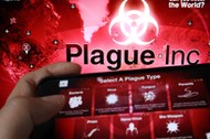 FILE PHOTO: Illustration picture of strategy simulation app Plague Inc.