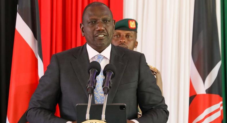 President William Ruto during a meeting with members of constitutional commissions and independent offices held at the State House in Nairobi on Tuesday, January 17, 2023.