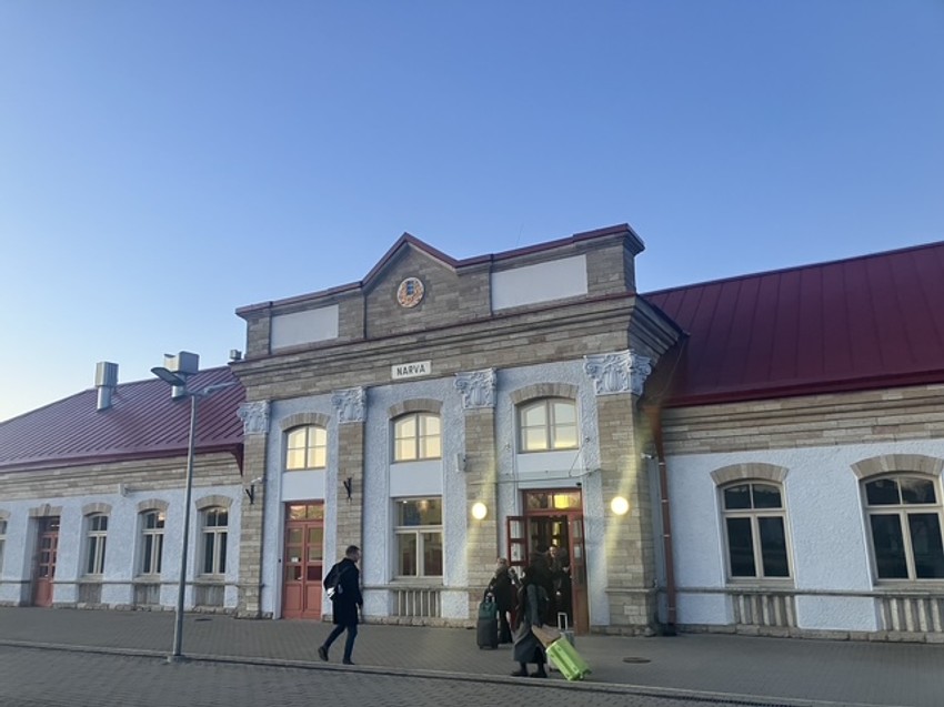 Železnička stanica u Narvi