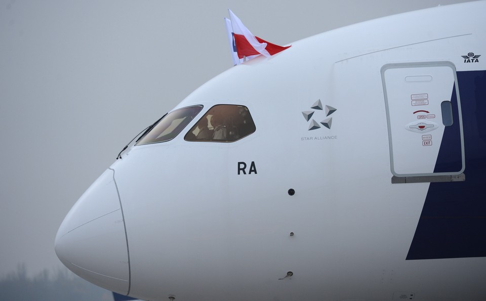 Dreamliner już w Warszawie!