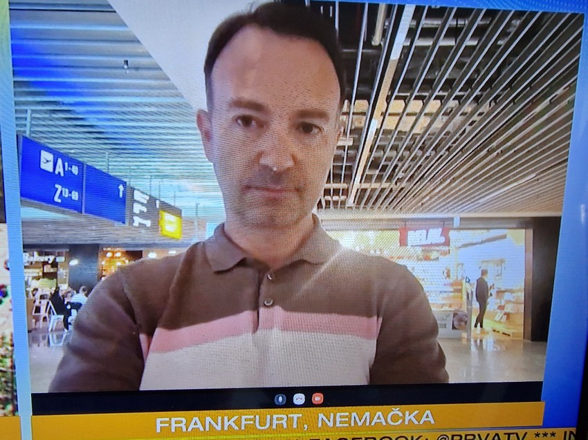 Jedan od lekara zarobljenih na aerodromu u Frankfurtu